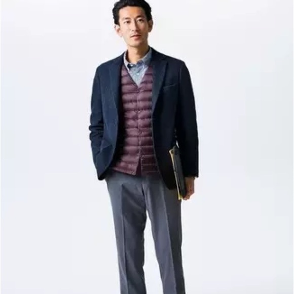 COS Navy Slim Fit Blazer - Picture 2 of 12